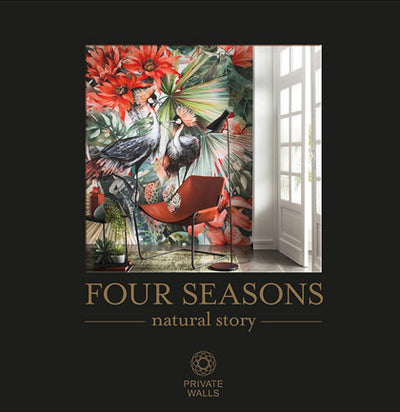 Four Seasons tapetes ar dabas motīviem