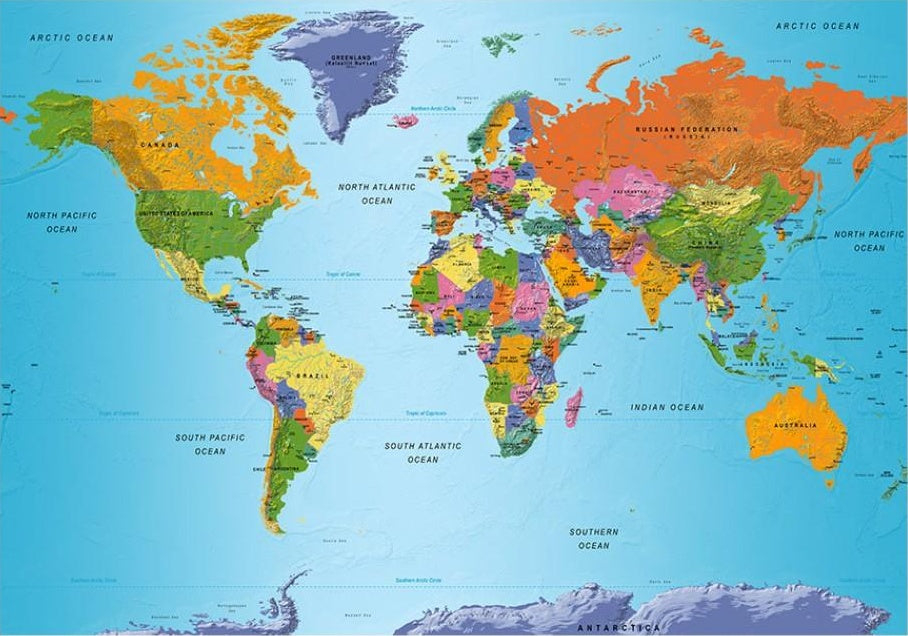 The maps of the world