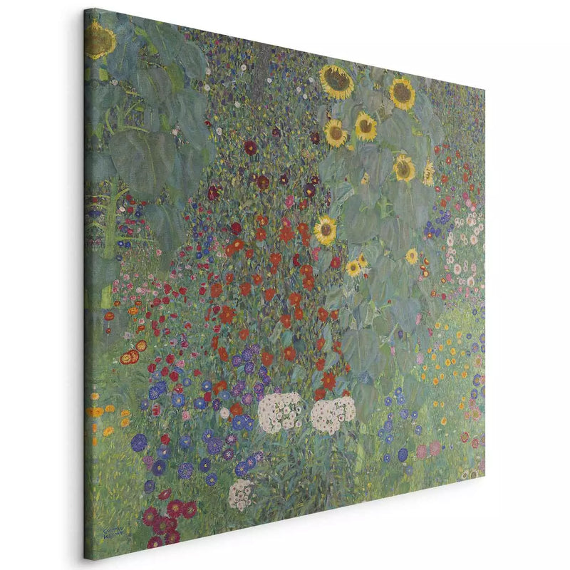 Painting reproduction - Gustav Klimt - Country garden with sunflower, 150455