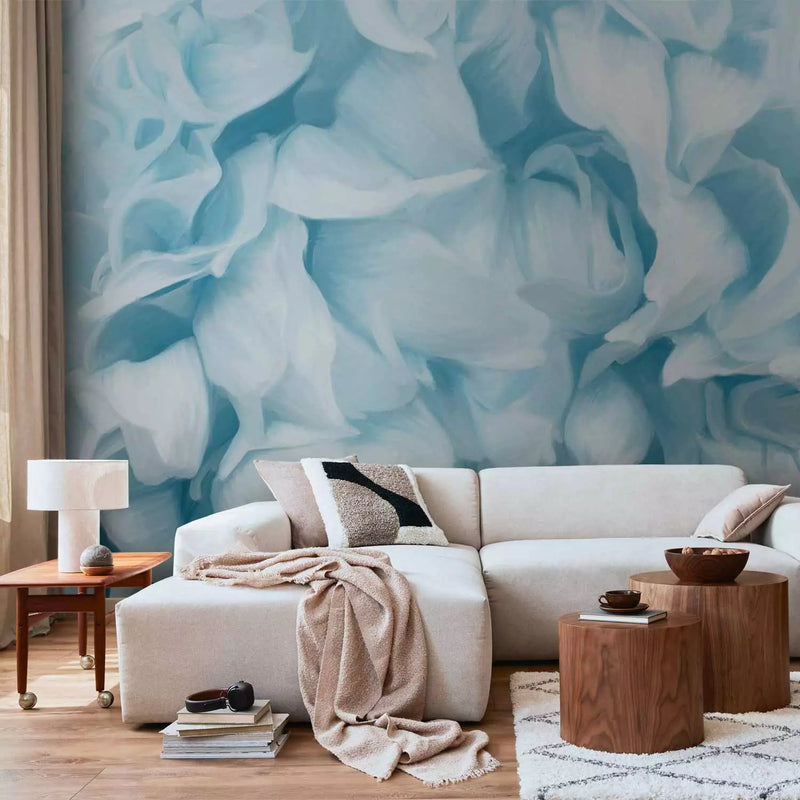 Wall Murals with flowers - azalia (blue), 60446