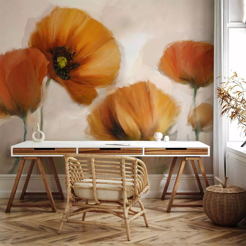 Fototapetai - Poppies vintage, 60411