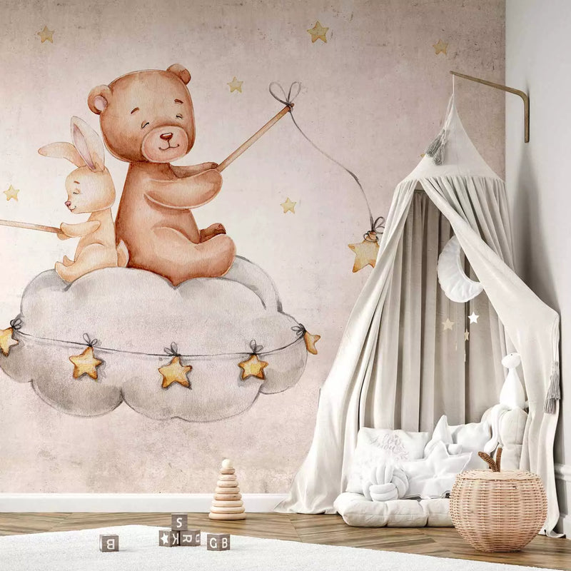 Wall Murals For the nursery in warm tones - lullaby, 142715