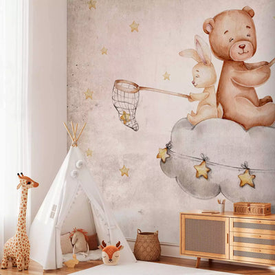 Wall Murals For the nursery in warm tones - lullaby, 142715