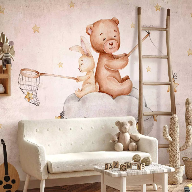 Wall Murals For the nursery in warm tones - lullaby, 142715