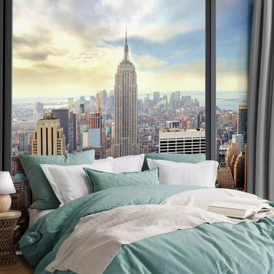 Large-format photo wallpapers - New York photo - view from the window, 146403