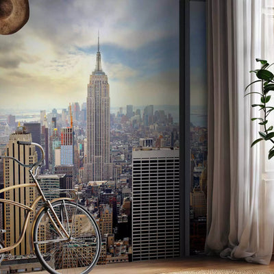 Large-format photo wallpapers - New York photo - view from the window, 146403