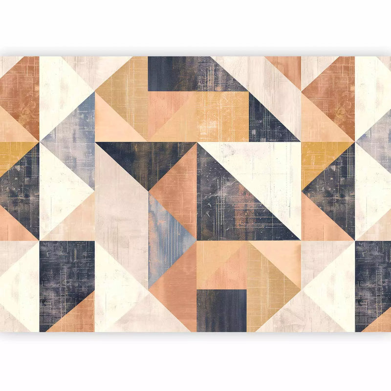 Wall Murals - abstract pattern with triangles, 161109