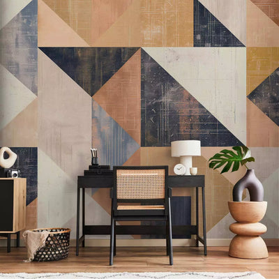 Wall Murals - abstract pattern with triangles, 161109