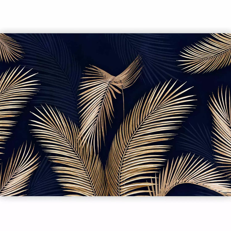 350x256 cm. Valokuvatapetti - Golden Palms, 138359