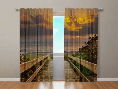 Day and night curtains - Sunset - to order Tapetenshop.lv