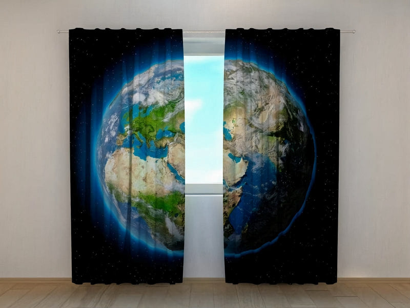 Curtains - Planet Earth Tapetenshop.lv