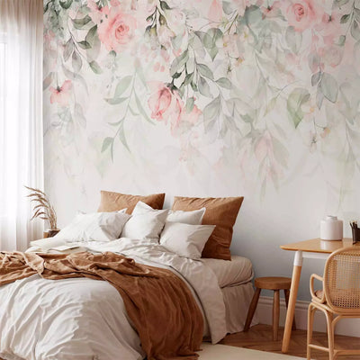 Wall Murals with roses - Rose Waterfall, 130402