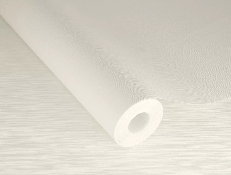 White wallpaper RASCH with fine texture, 653212 RASCH