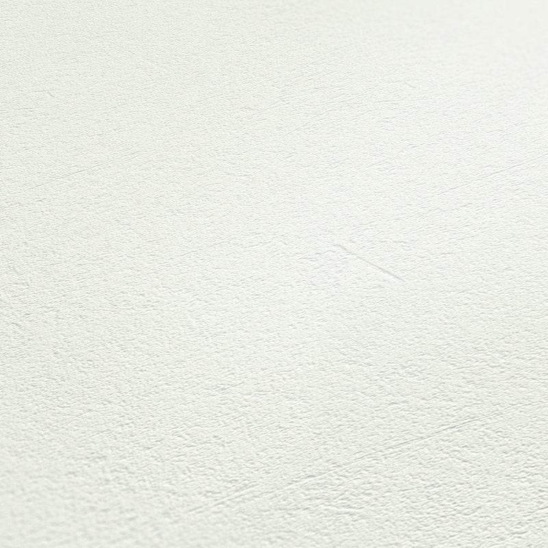 Wallpaper for bedroom - white solid color Non-woven wallpaper, AS Creation 301561 AS Creation