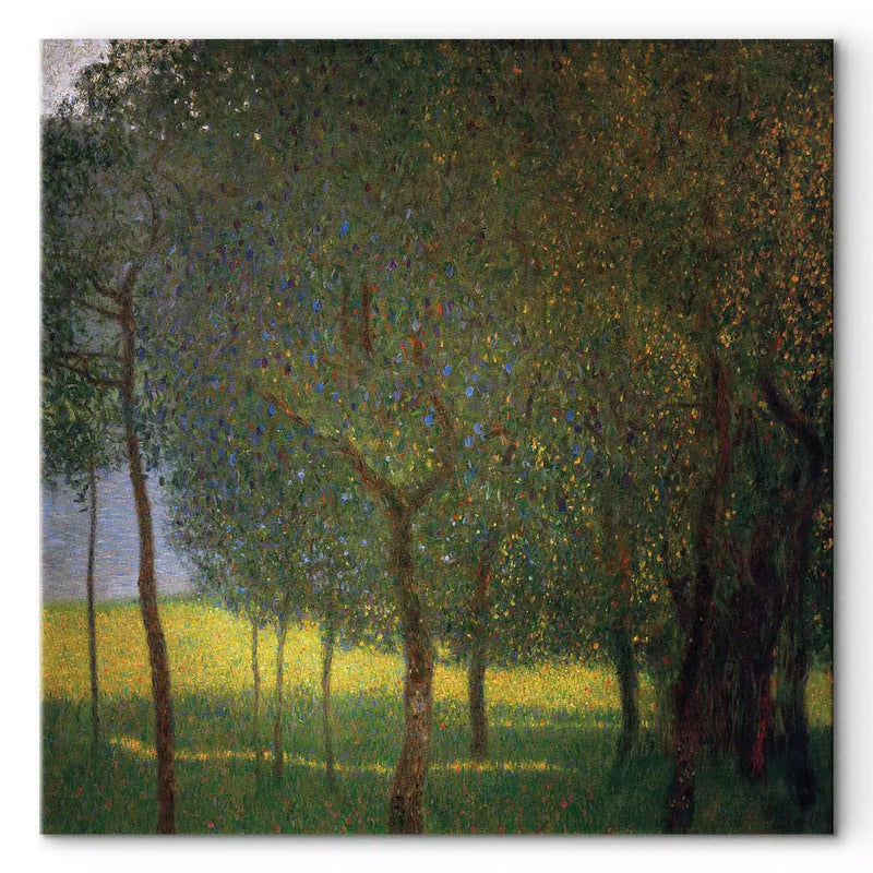 Maalauksen jäljennös - Gustav Klimt - Hedelmäpuut Attersee-järvellä, 155198