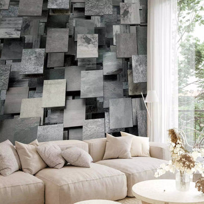 Wall Murals - 3D geometric illusion and space, 63905 - order G-ART