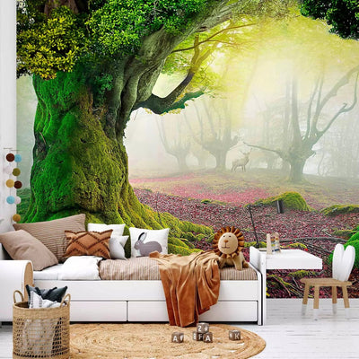 Wall Murals for the children's room with a fairy tale pattern - Enchanted forest, 59770G-ART