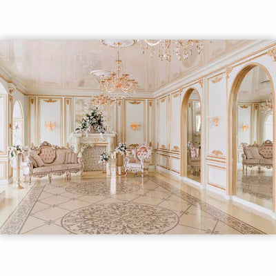 Wall Murals - luxurious interior in Baroque style with ornaments, 97531 G-art