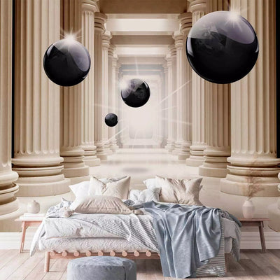 Wall Murals with 3D optical illusion - Columns - 66182G-ART