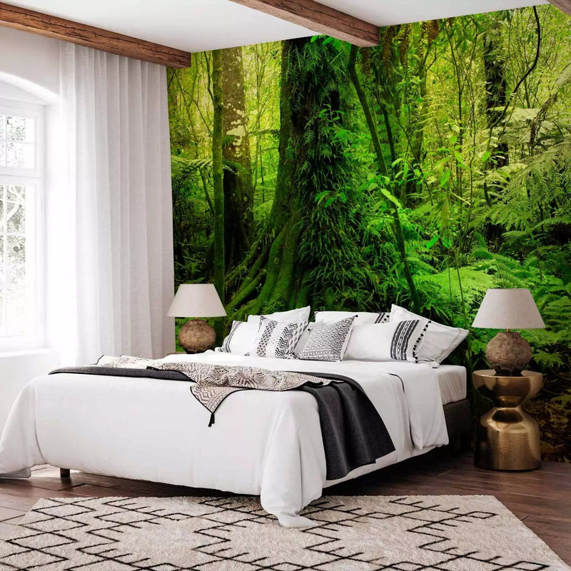 Wall Murals with green trees in the Jungle Forest, 60267 G-ART