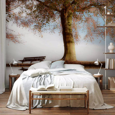 Wall Murals with nature - Tree by the lake - 60263 - various sizes G-ART