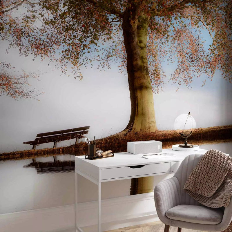 Wall Murals with nature - Tree by the lake - 60263 - various sizes G-ART