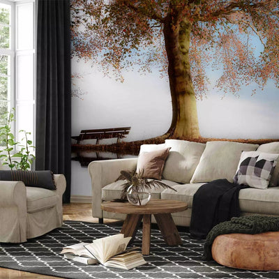 Wall Murals with nature - Tree by the lake - 60263 - various sizes G-ART