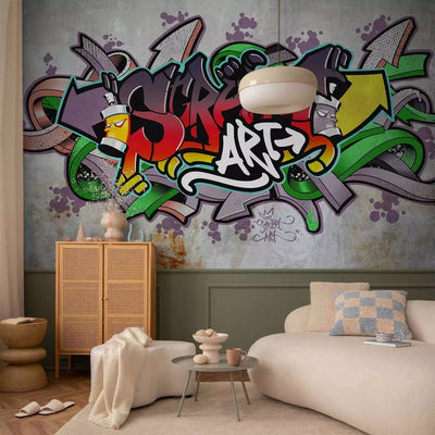 Wall Murals with graffiti - Street art (Regea colors) - 123963 G-ART