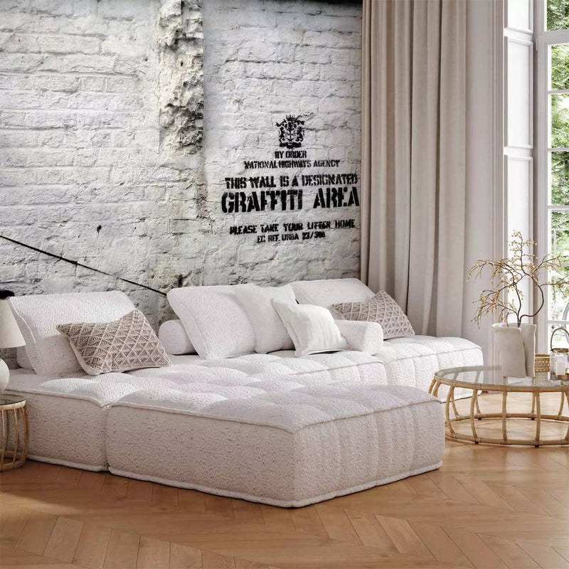 Wall Murals with graffiti in Banksy style - Graffiti Square - 62288 G-ART