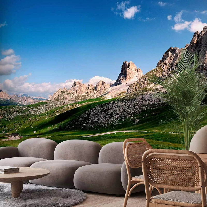 Wall Murals with Italian mountains Dolomites - Passo di Giau, 60585 G-ART