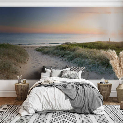 Фотообои С видом на море - утренняя прогулка по пляжу, 60148 g -art