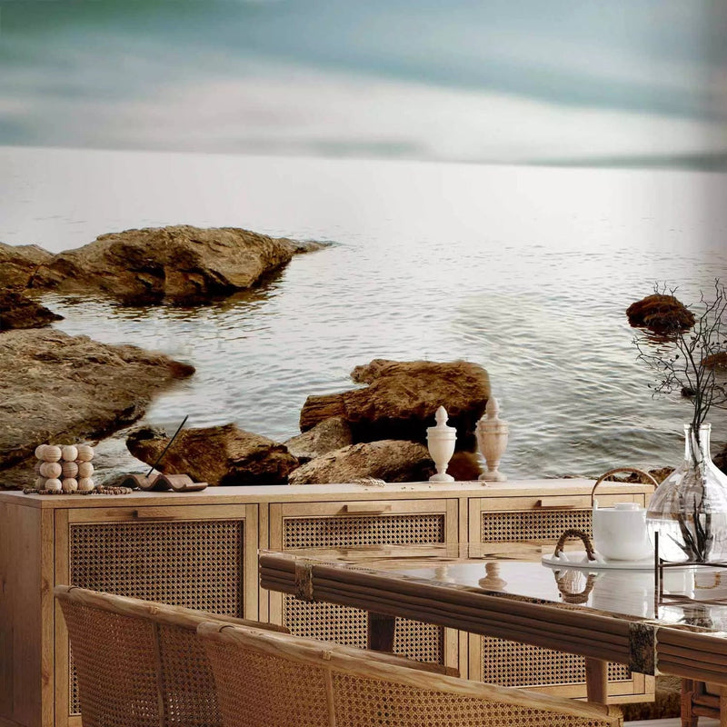 Wall Murals by the sea - Rocky Beach - 61688 - a better choice for G-ART