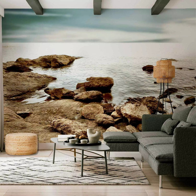 Wall Murals by the sea - Rocky Beach - 61688 - a better choice for G-ART