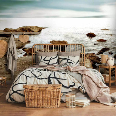 Wall Murals by the sea - Rocky Beach - 61688 - a better choice for G-ART