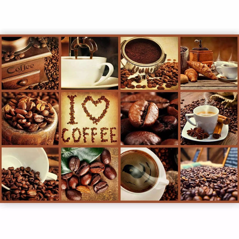 Wall Murals for the kitchen with a coffee theme - Coffee beans, 64038 G-ART