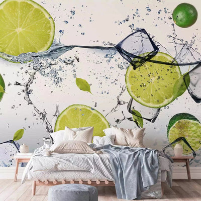 Wall Murals for the kitchen - Refreshing wave, 60246 G-ART