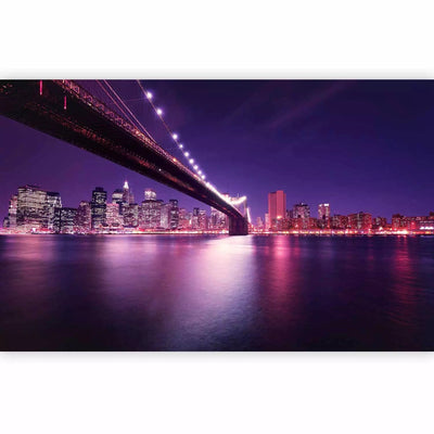 Wall Murals - Night shot of Manhattan city architecture, 60197 G-ART