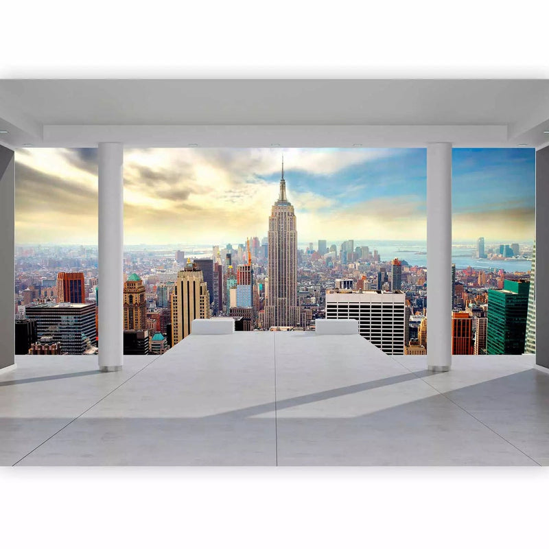 Wall Murals with New York- Waking up- 61561 G-Art