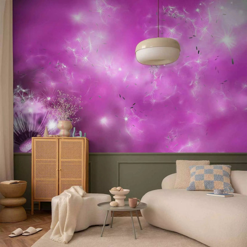 Wall Murals with dandelions - magic dandelions - 96838g -art