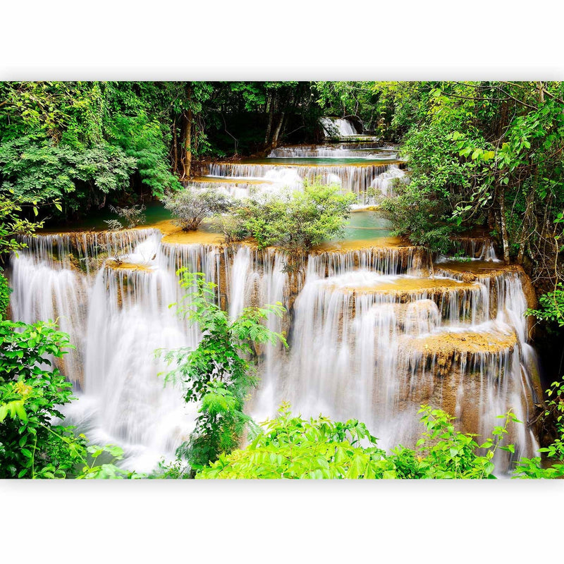 Fototapetai su kriokliu - natūralus grožis - kraštovaizdis upėje, 60030 g -Art