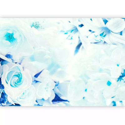 Wall Murals with flowers in blue shades - heavenly flowers, 97279 - Buy G -Art