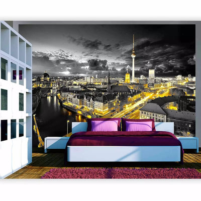 Fototapeet - Berliin Saksamaa - Night City Architecture, 96605 G -art