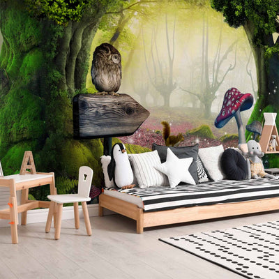 Фотообои для детской комнаты со сказочным мотивом - Сказочный лес, 60556 G-ART