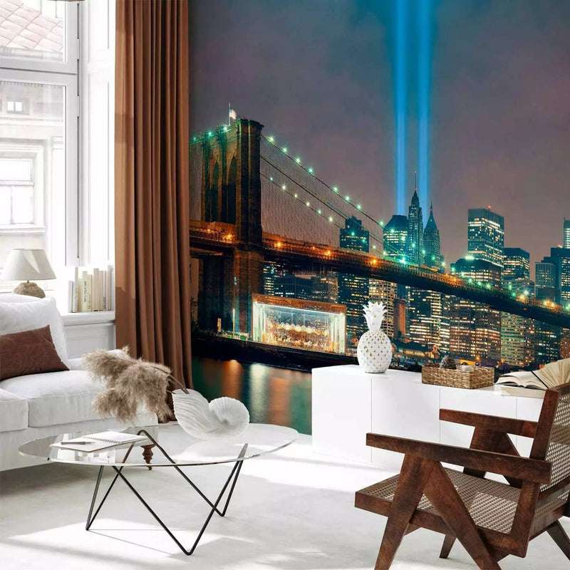 Wall Murals - Dynamic New York architecture at night - 61495 G-ART