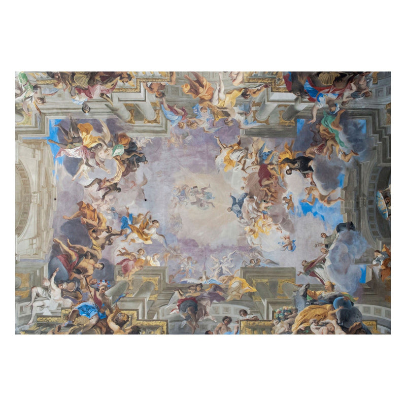 Фотообои для потолка - имитация потолочной фрески в стиле эпохи Возрождения, 159927 G-ART