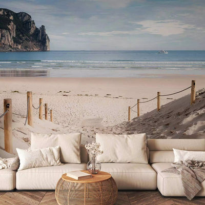 Beautiful Wall Murals with summer beach - Hot July, 96611G-ART