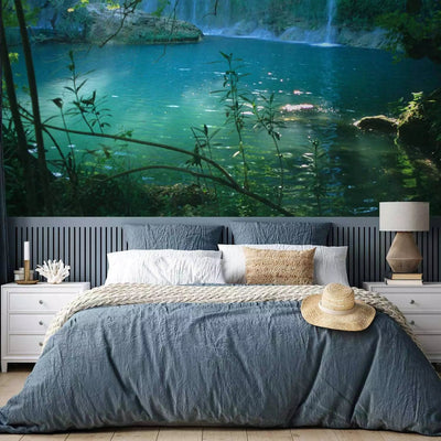 Wall Murals with one of Antalya's waterfalls - a better choice G-ART