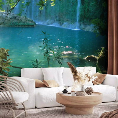 Wall Murals with one of Antalya's waterfalls - a better choice G-ART