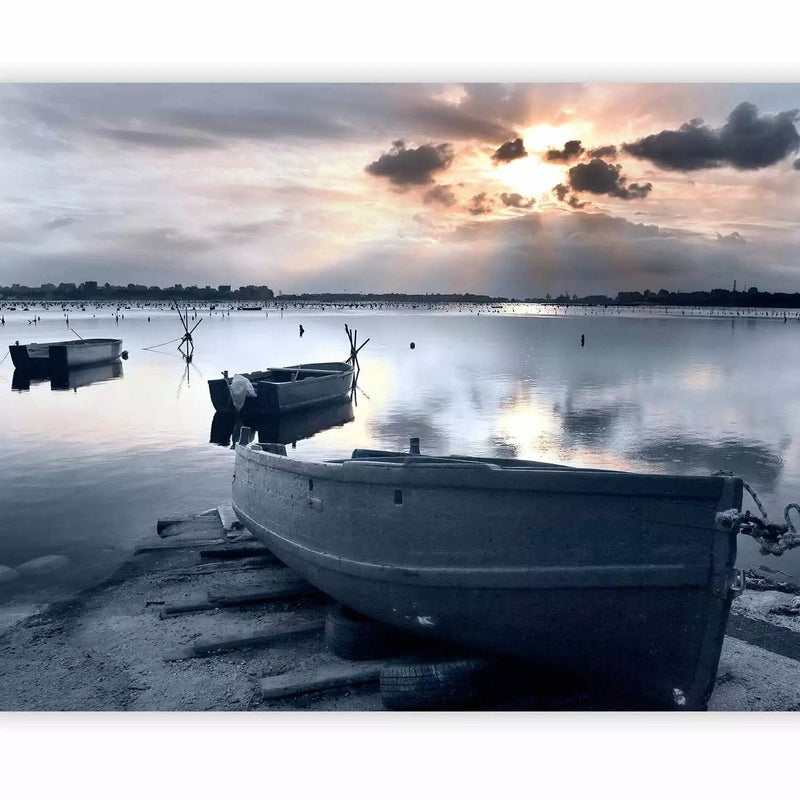 Wall Murals -Boats in the small harbor, 60254 - various sizes G-ART