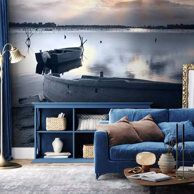 Wall Murals -Boats in the small harbor, 60254 - various sizes G-ART